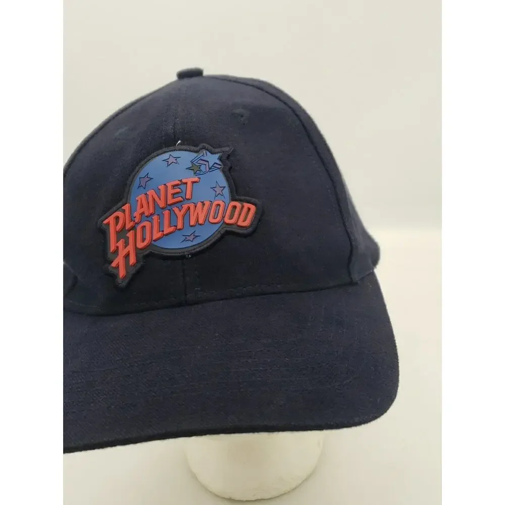 Planet Hollywood 90s NASHVILLE TENNESSEE Navy Baseball Cap Vintage 1995 Retro